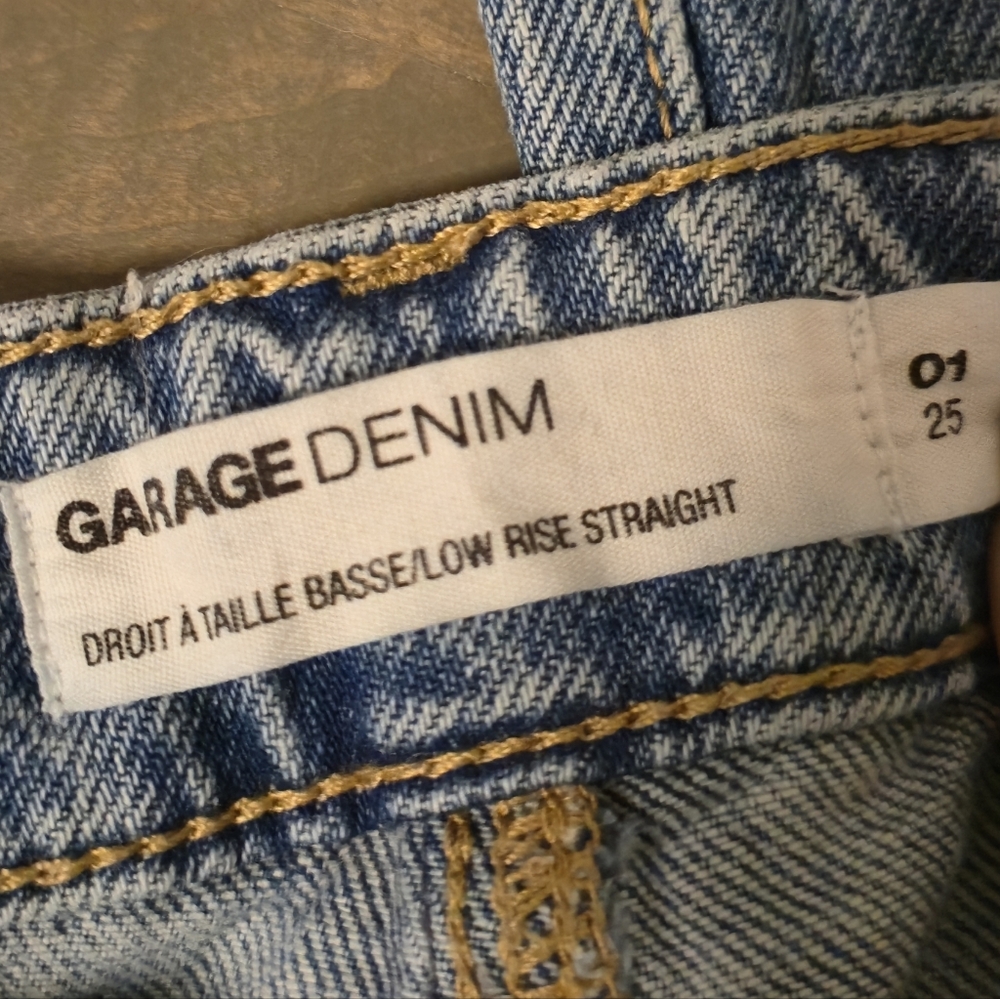 🌟Garage Low Rise Straight Leg - Picture 6 of 7